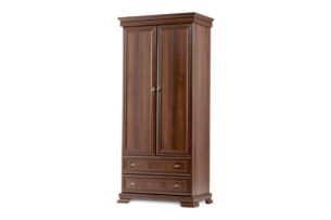 IMPERIO, https://dev1-mda.konsimo.pl/kolekcja/imperio/ Szafa dwudrzwiowa orzech orzech - zdjęcie