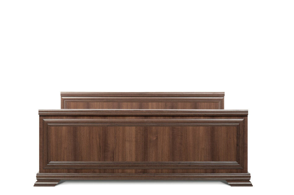 IMPERIO Łóżko do sypialni 160x200 orzech orzech - zdjęcie 1