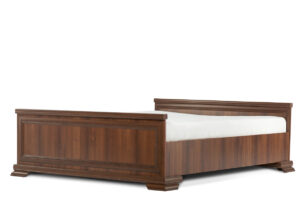 IMPERIO, https://dev1-mda.konsimo.pl/kolekcja/imperio/ Łóżko ze stelażem orzech - zdjęcie