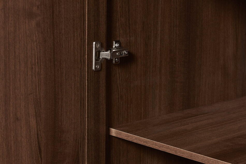 IMPERIO Duża szafa z lustrem orzech - zdjęcie 5