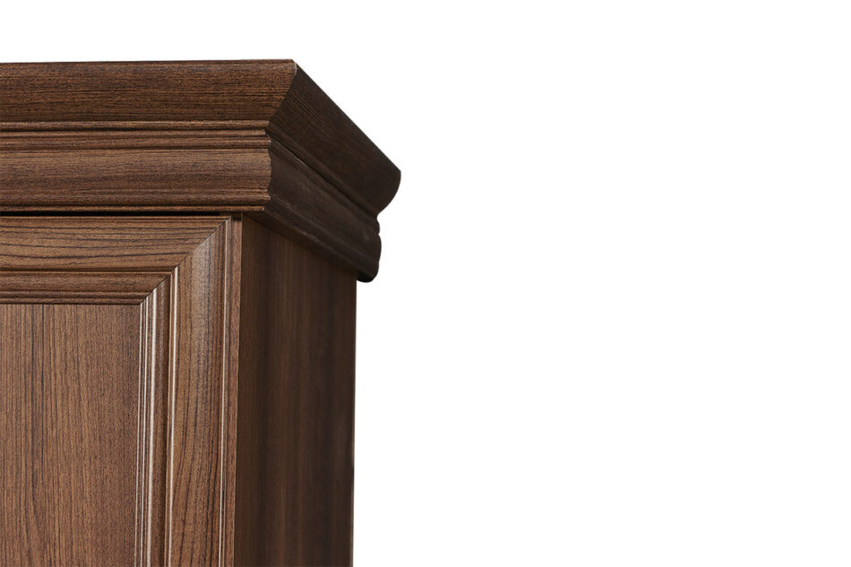 IMPERIO Duża szafa z lustrem orzech - zdjęcie 7