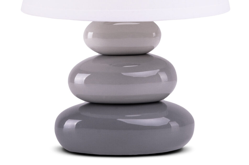 SALU Lampa stołowa szary/biały - zdjęcie 5