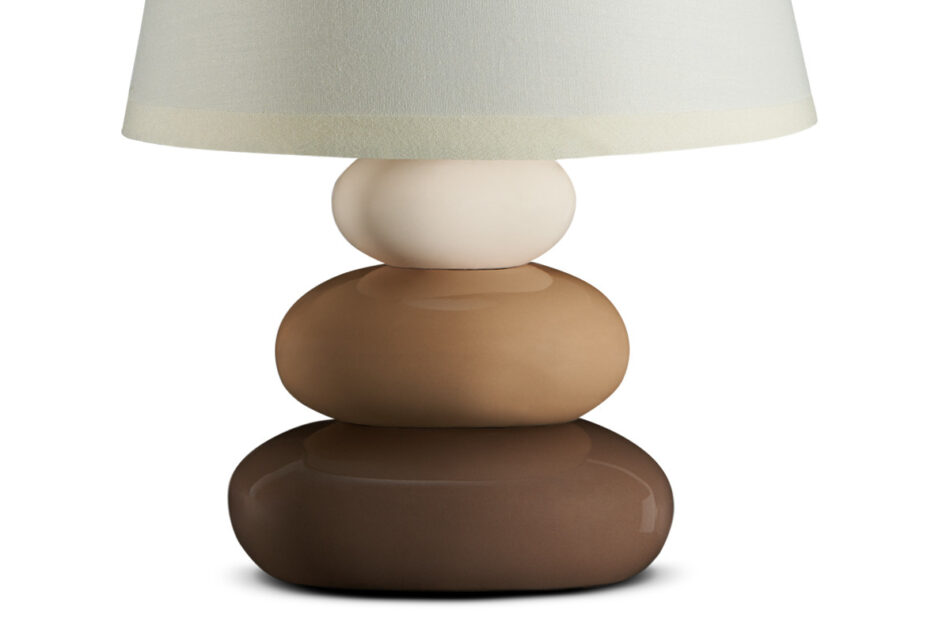 SALU Lampa stołowa beżowy - zdjęcie 3