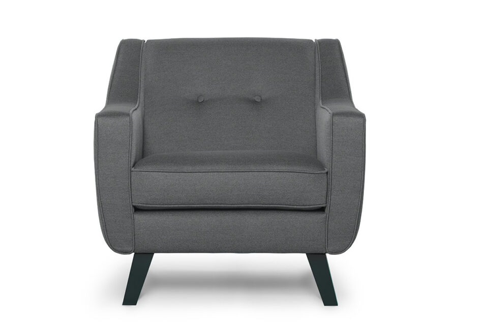 TERSO Zestaw mebli do salonu, 3 el. ciemny szary - zdjęcie 2