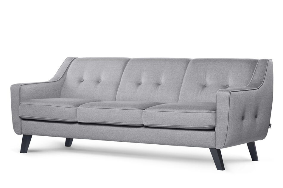 TERSO Zestaw mebli do salonu, 3 el. jasny szary - zdjęcie 4