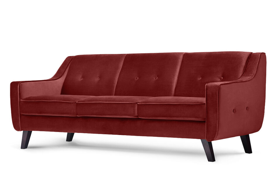 TERSO Sofa 3 bordowy - zdjęcie 1