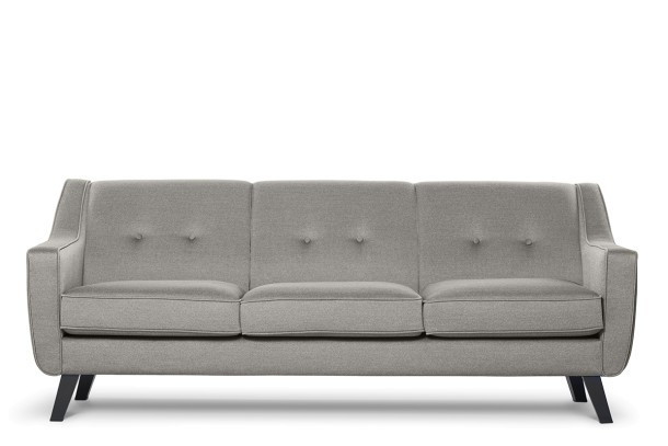 TERSO Zestaw mebli do salonu, 3 el. beżowy - zdjęcie 2