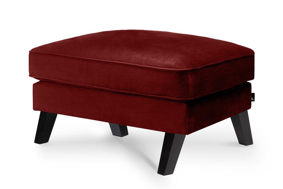 TERSO Puf bordowy - zdjęcie 1