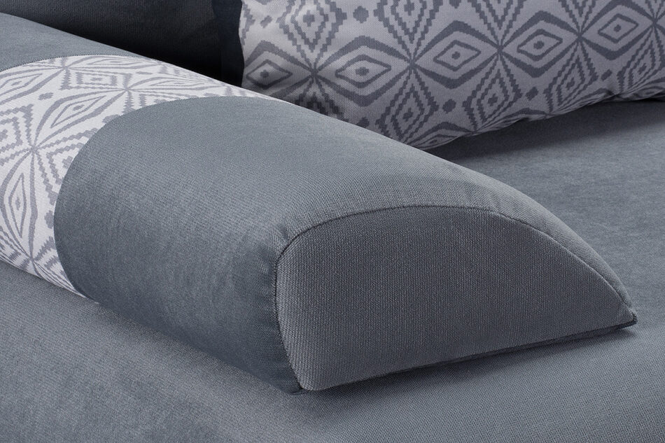 LORES Sofa 3 szary/jasny szary - zdjęcie 6