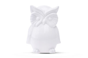 ULUL, https://dev1-mda.konsimo.pl/kolekcja/ulul/ Figurka Sowa biały - zdjęcie