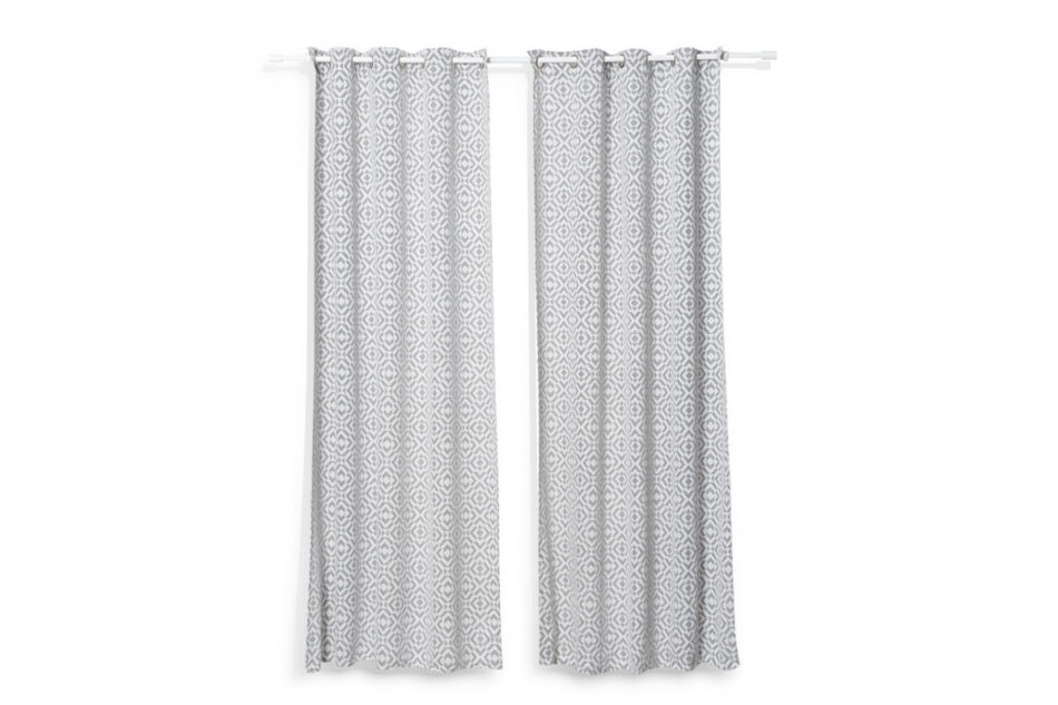 PARDOS Zasłona szary/biały - zdjęcie 1