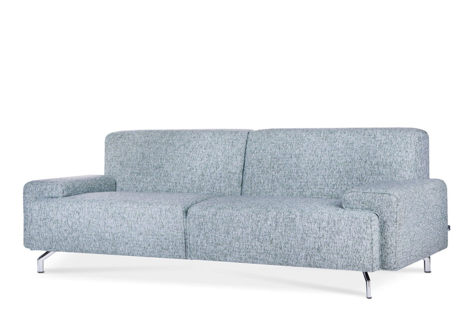 PERTO Sofa 3 zielony/niebieski/kremowy - zdjęcie 1
