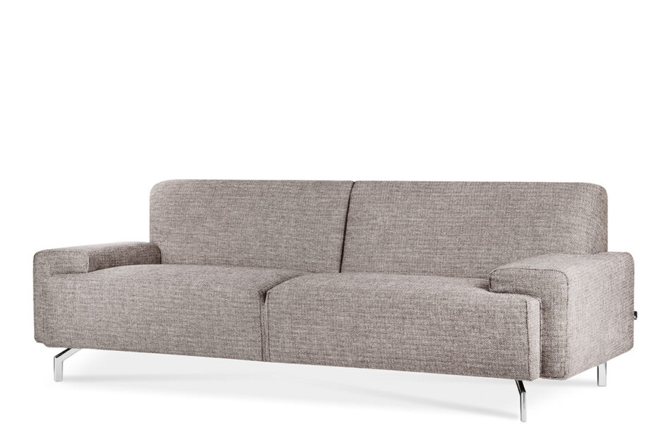PERTO Sofa 3 beżowy/ciemny szary - zdjęcie 1