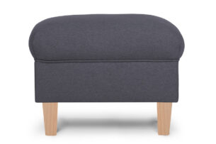 MILES, https://dev1-mda.konsimo.pl/kolekcja/miles/ Puf ciemny szary/buk - zdjęcie