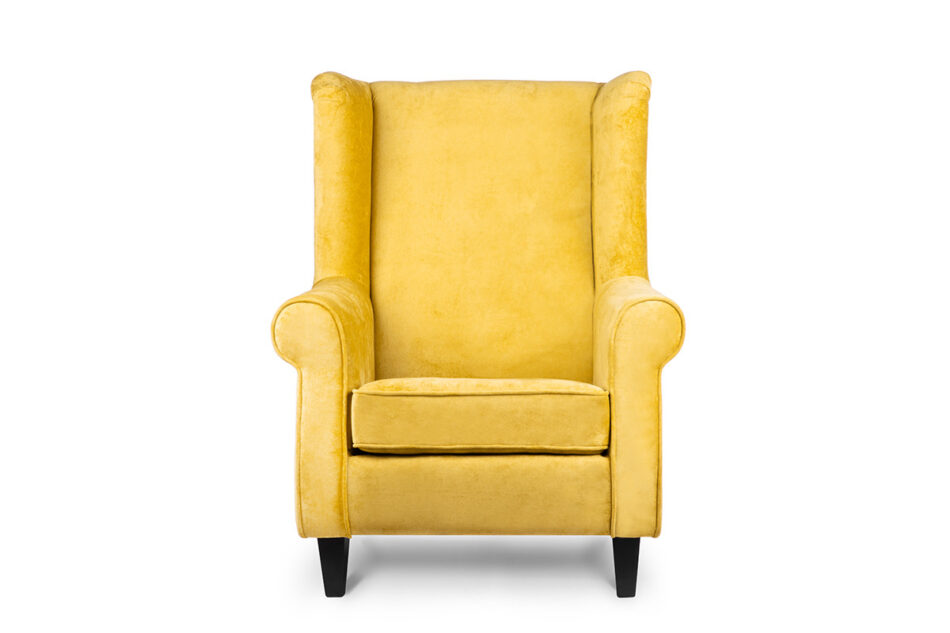 MILES Fotel żółty - zdjęcie 0