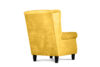MILES Fotel żółty - zdjęcie 4