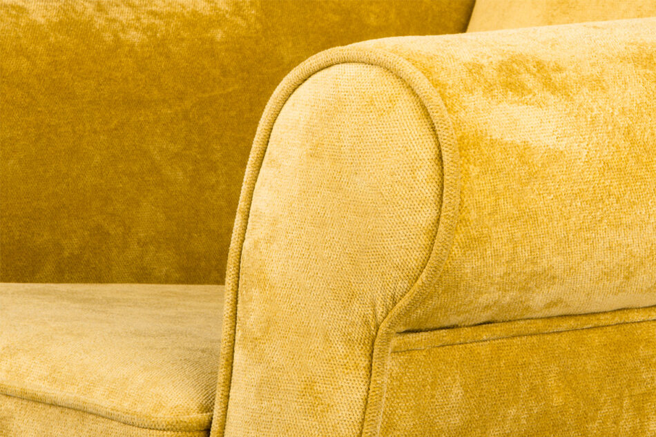 MILES Fotel żółty - zdjęcie 9