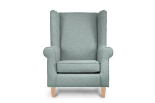 MILES, https://dev1-mda.konsimo.pl/kolekcja/miles/ Fotel miętowy/buk - zdjęcie