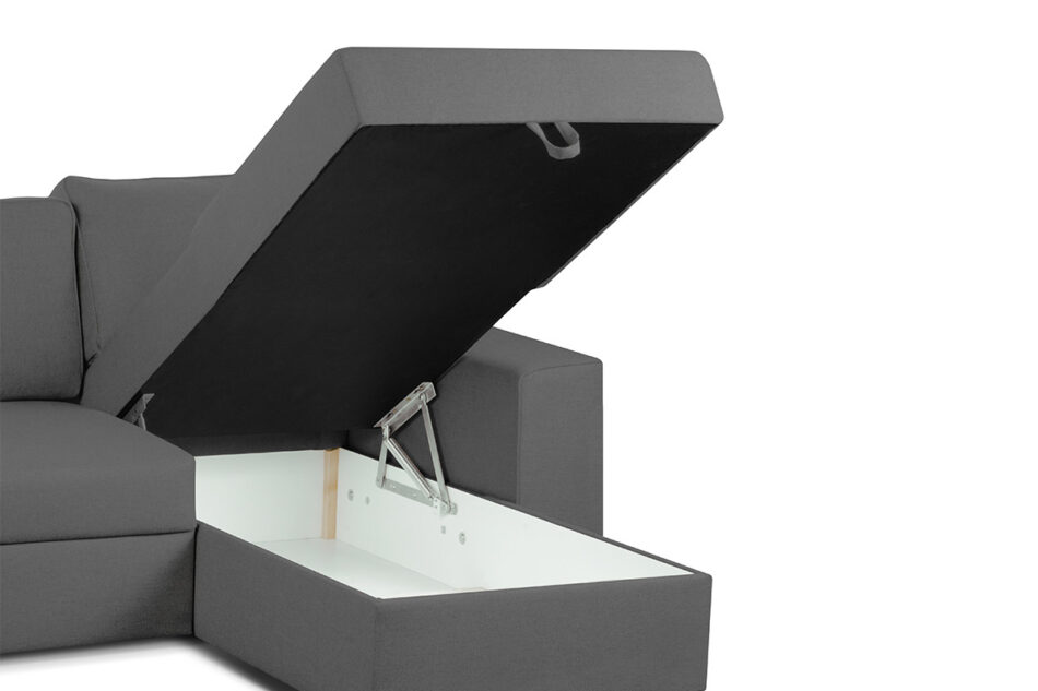 BRINAT Narożnik prawy antracytowy - zdjęcie 4