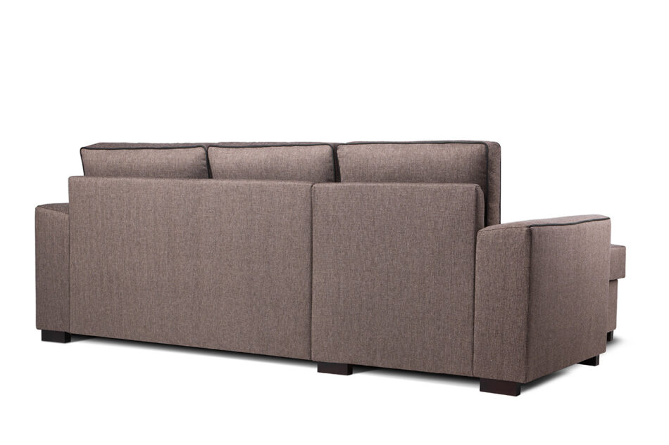 BRINAT Narożnik lewy beżowy/brązowy - zdjęcie 4