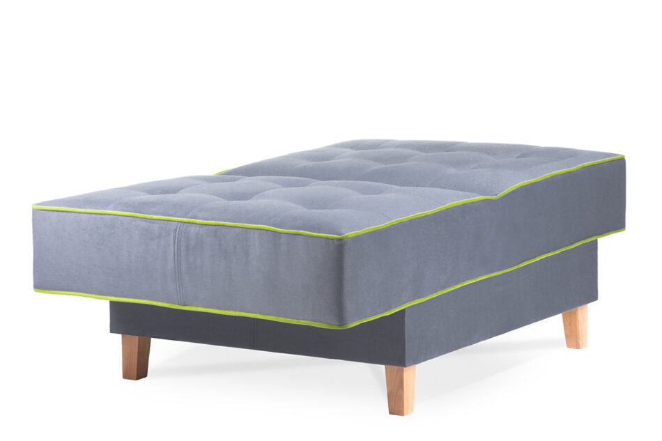 DOZER Fotel szary/zielony - zdjęcie 3