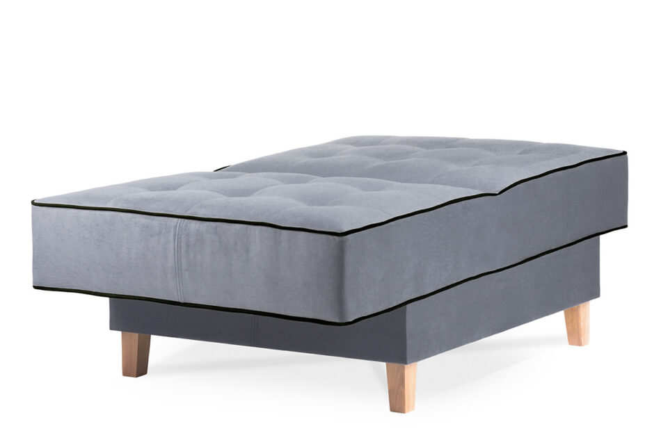 DOZER Fotel szary/czarny - zdjęcie 3