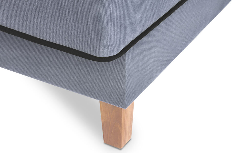 DOZER Fotel szary/czarny - zdjęcie 6