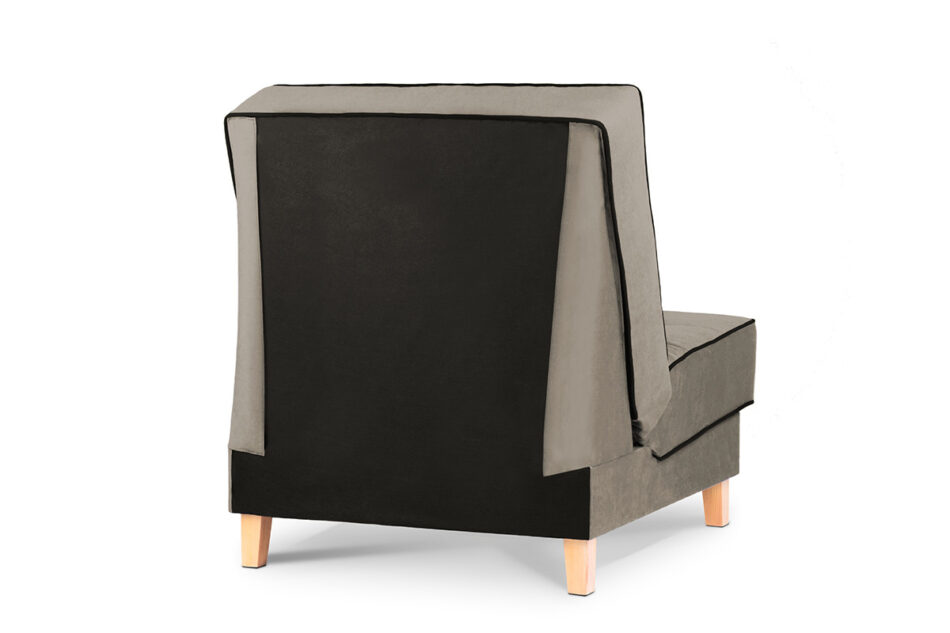 DOZER Fotel beżowy/brązowy - zdjęcie 5