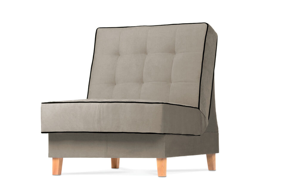 DOZER Fotel beżowy/brązowy - zdjęcie 4