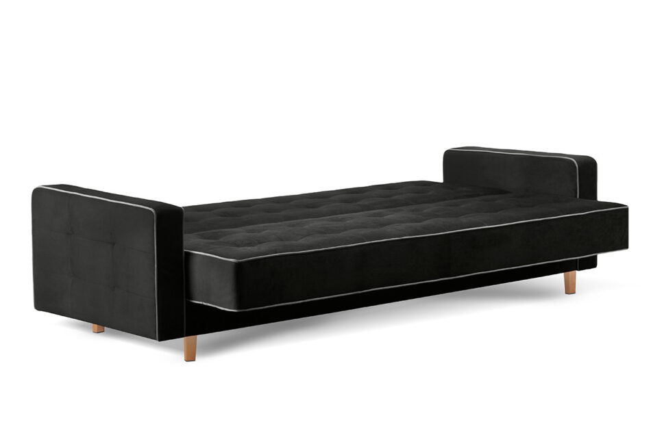 DOZER Sofa 3 czarny/szary - zdjęcie 3