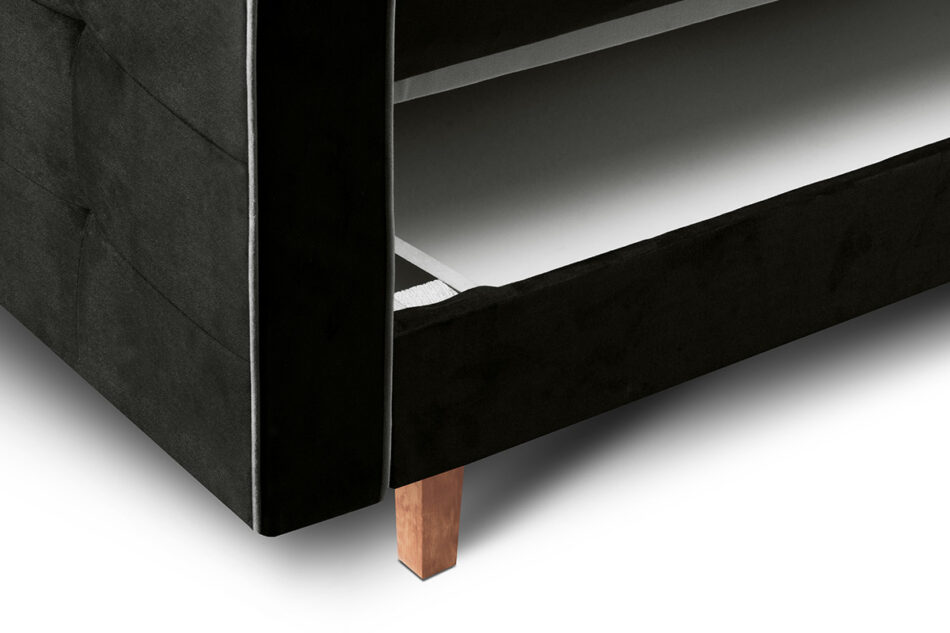 DOZER Sofa 3 czarny/szary - zdjęcie 6