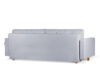 ERISO Szara sofa 3 osobowa rozkładana jasny szary - zdjęcie 5