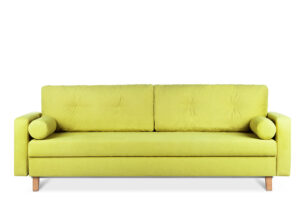 ERISO, https://dev1-mda.konsimo.pl/kolekcja/eriso/ Żółta sofa 3 osobowa rozkładana żółty - zdjęcie