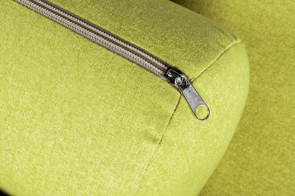 ERISO Żółta sofa 3 osobowa rozkładana żółty - zdjęcie 8