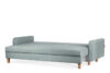 ERISO Zielona sofa 3 osobowa rozkładana miętowy - zdjęcie 3