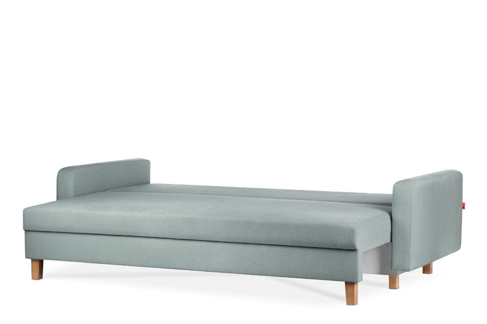 ERISO Zielona sofa 3 osobowa rozkładana miętowy - zdjęcie 2