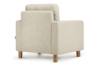 ERISO Beżowy fotel do salonu beżowy - zdjęcie 3