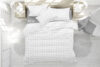 RENA Komplet pościeli z bawełny biały/szary - zdjęcie 3