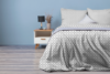 RENA Komplet pościeli z bawełny biały/szary - zdjęcie 8