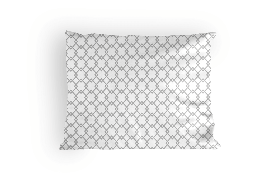 RENA Komplet pościeli z bawełny biały/szary - zdjęcie 5