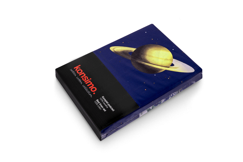 SIDUS Komplet pościeli z bawełny granatowy - zdjęcie 3