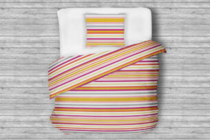 SANDER, https://dev1-mda.konsimo.pl/kolekcja/sander/ Komplet pościeli z bawełny wielokolorowy - zdjęcie