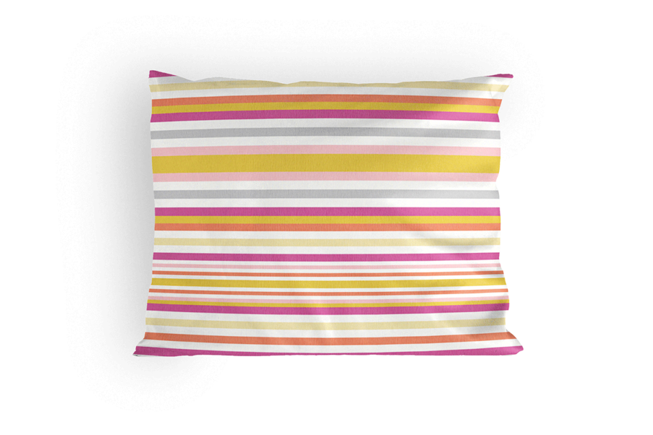 SANDER Komplet pościeli z bawełny wielokolorowy - zdjęcie 1