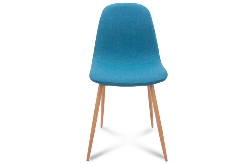 MATRIS Krzesło turkusowy/dąb - zdjęcie 2