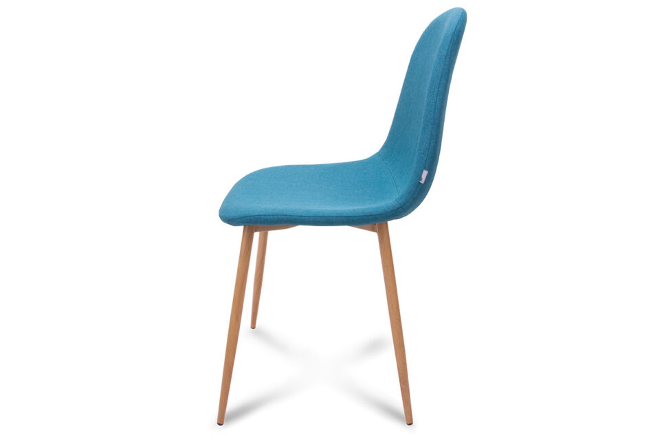MATRIS Krzesło turkusowy/dąb - zdjęcie 3