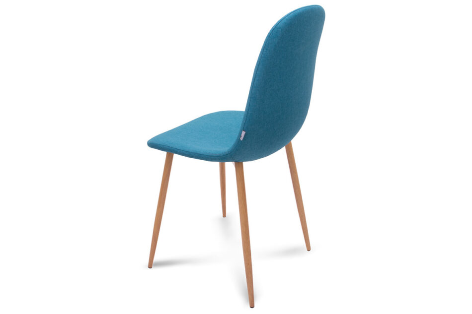 MATRIS Krzesło turkusowy/dąb - zdjęcie 4