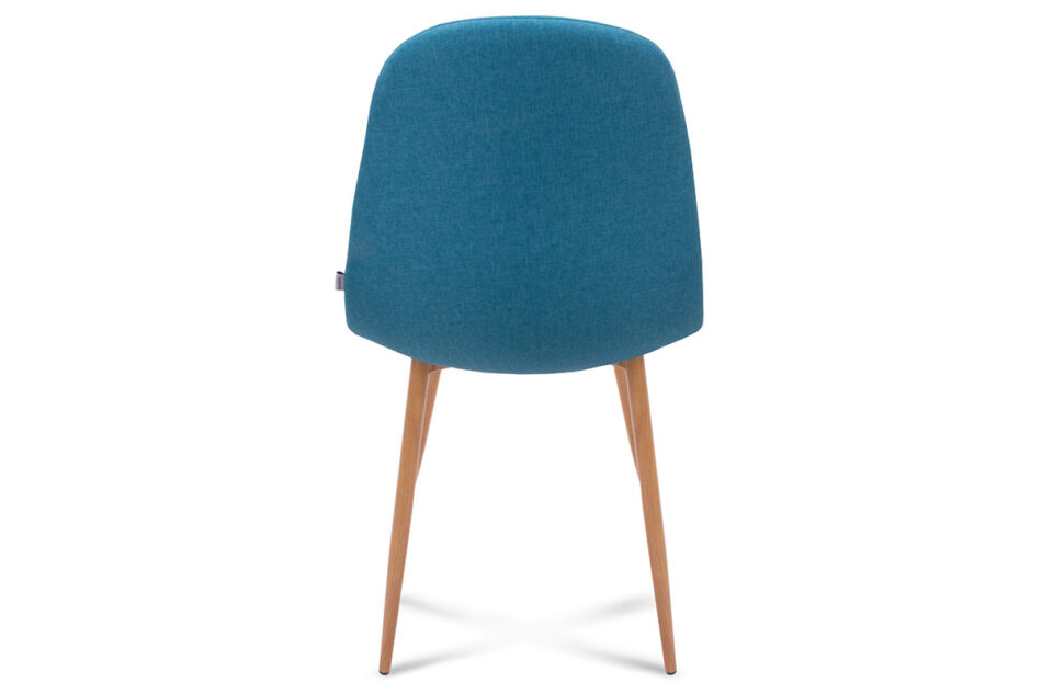 MATRIS Krzesło turkusowy/dąb - zdjęcie 5