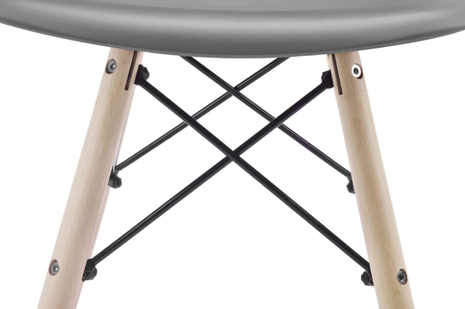 NEREA Krzesło ciemny szary - zdjęcie 5