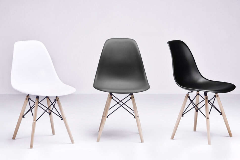 NEREA Krzesło ciemny szary - zdjęcie 6