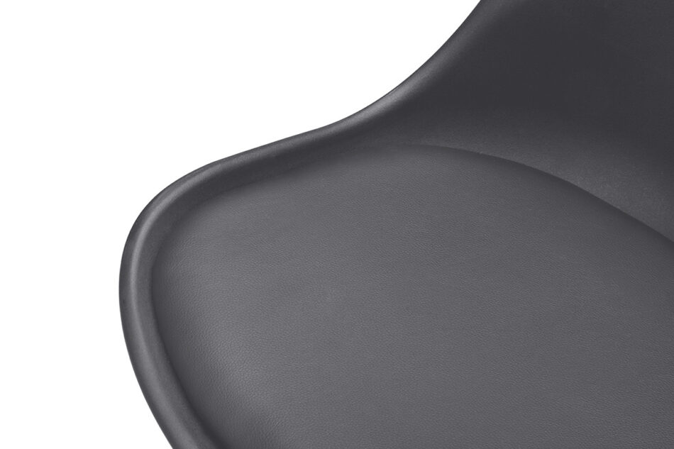 BESO Zestaw krzesła 4 szt. szary - zdjęcie 5